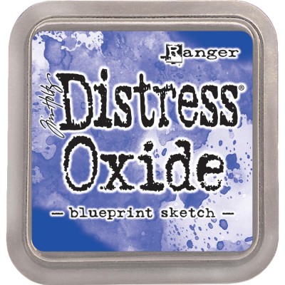 Distress Oxide Ink Pad - Tim Holtz - couleur «Blueprint sketch»